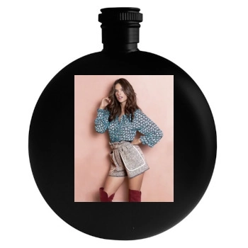 Alessandra Ambrosio Round Flask