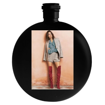 Alessandra Ambrosio Round Flask