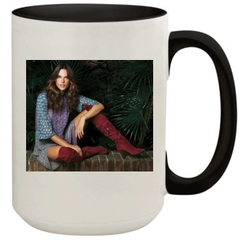 Alessandra Ambrosio 15oz Colored Inner & Handle Mug