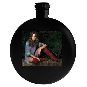 Alessandra Ambrosio Round Flask