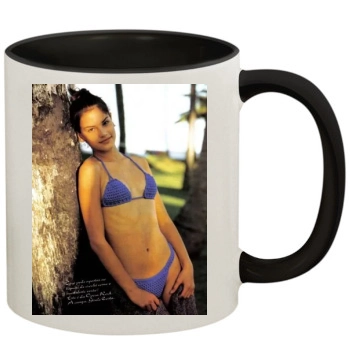 Alessandra Ambrosio 11oz Colored Inner & Handle Mug