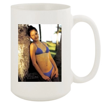 Alessandra Ambrosio 15oz White Mug