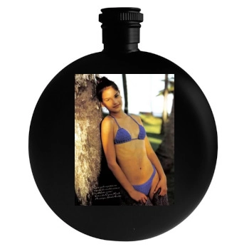 Alessandra Ambrosio Round Flask