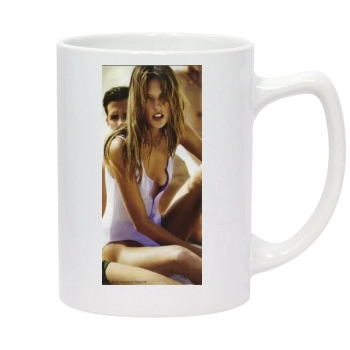 Alessandra Ambrosio 14oz White Statesman Mug