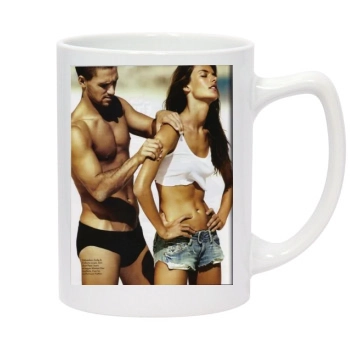 Alessandra Ambrosio 14oz White Statesman Mug