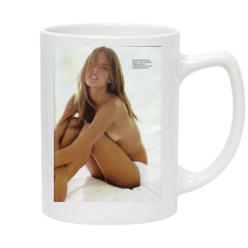 Alessandra Ambrosio 14oz White Statesman Mug