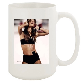 Alessandra Ambrosio 15oz White Mug