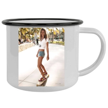 Alessandra Ambrosio Camping Mug