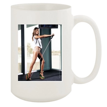 Alessandra Ambrosio 15oz White Mug