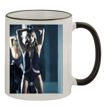 Alessandra Ambrosio 11oz Colored Rim & Handle Mug