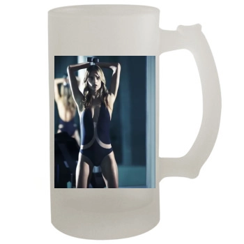 Alessandra Ambrosio 16oz Frosted Beer Stein