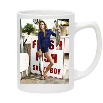 Alessandra Ambrosio 14oz White Statesman Mug