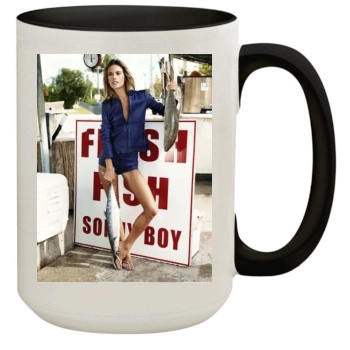 Alessandra Ambrosio 15oz Colored Inner & Handle Mug