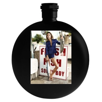 Alessandra Ambrosio Round Flask