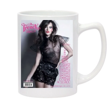 Alessandra Ambrosio 14oz White Statesman Mug