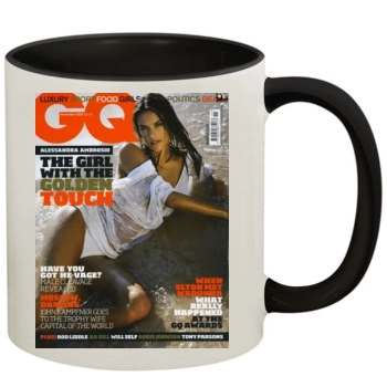 Alessandra Ambrosio 11oz Colored Inner & Handle Mug