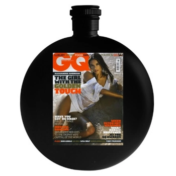 Alessandra Ambrosio Round Flask