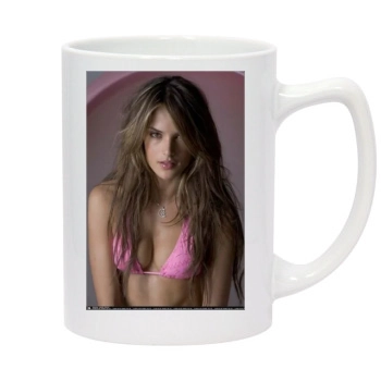 Alessandra Ambrosio 14oz White Statesman Mug