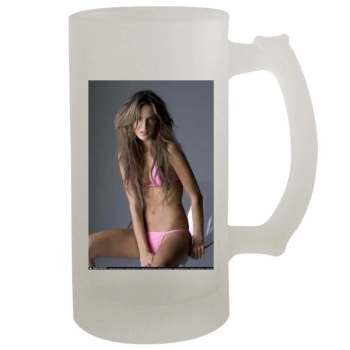 Alessandra Ambrosio 16oz Frosted Beer Stein