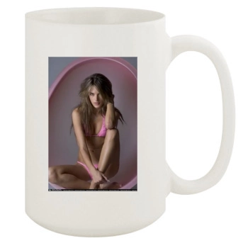 Alessandra Ambrosio 15oz White Mug