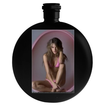 Alessandra Ambrosio Round Flask