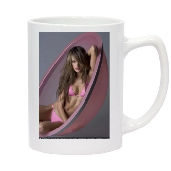 Alessandra Ambrosio 14oz White Statesman Mug