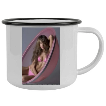 Alessandra Ambrosio Camping Mug