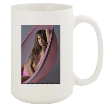 Alessandra Ambrosio 15oz White Mug