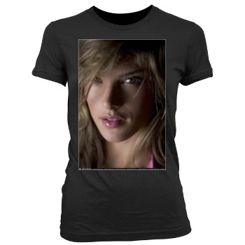 Alessandra Ambrosio Women's Junior Cut Crewneck T-Shirt