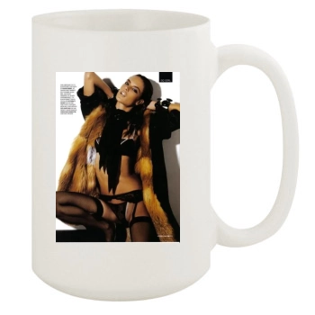 Alessandra Ambrosio 15oz White Mug