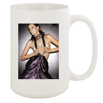 Alessandra Ambrosio 15oz White Mug