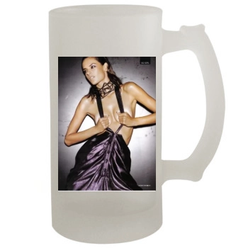 Alessandra Ambrosio 16oz Frosted Beer Stein