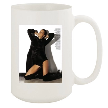 Alessandra Ambrosio 15oz White Mug