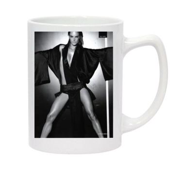 Alessandra Ambrosio 14oz White Statesman Mug