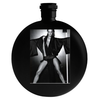 Alessandra Ambrosio Round Flask