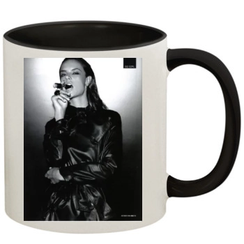 Alessandra Ambrosio 11oz Colored Inner & Handle Mug