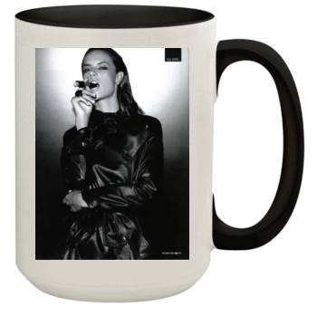 Alessandra Ambrosio 15oz Colored Inner & Handle Mug