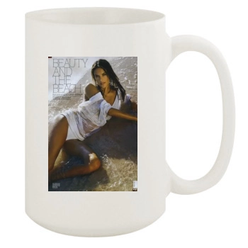 Alessandra Ambrosio 15oz White Mug