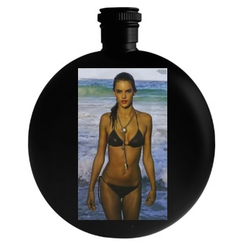 Alessandra Ambrosio Round Flask