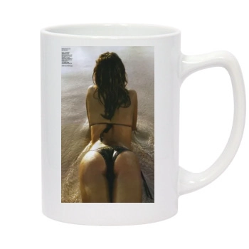 Alessandra Ambrosio 14oz White Statesman Mug