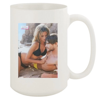 Alessandra Ambrosio 15oz White Mug