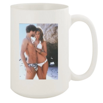 Alessandra Ambrosio 15oz White Mug