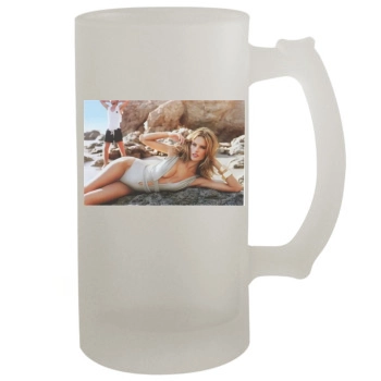 Alessandra Ambrosio 16oz Frosted Beer Stein