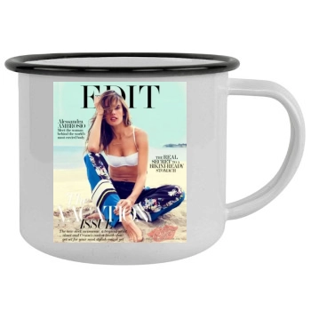 Alessandra Ambrosio Camping Mug