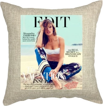 Alessandra Ambrosio Pillow