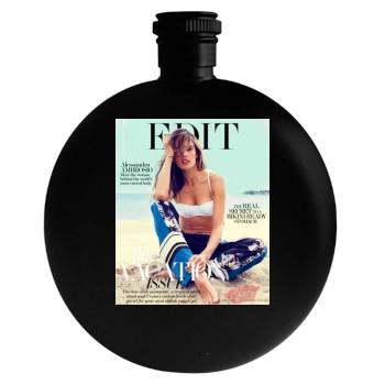 Alessandra Ambrosio Round Flask