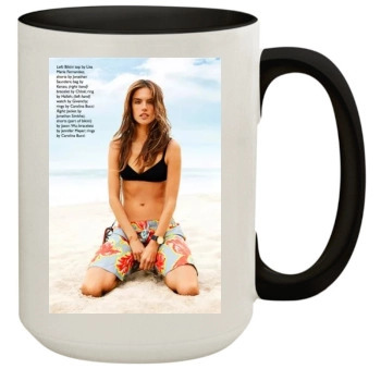 Alessandra Ambrosio 15oz Colored Inner & Handle Mug