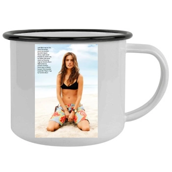 Alessandra Ambrosio Camping Mug