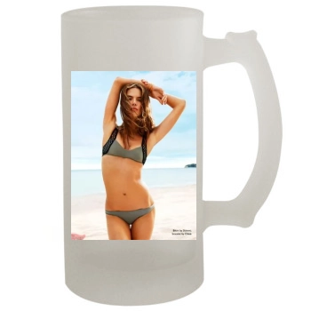 Alessandra Ambrosio 16oz Frosted Beer Stein