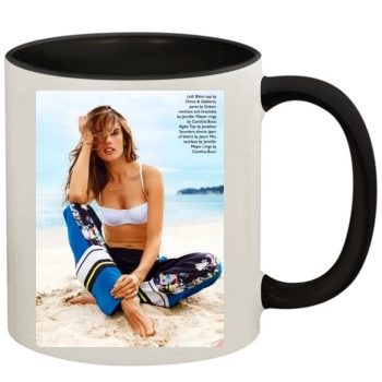 Alessandra Ambrosio 11oz Colored Inner & Handle Mug